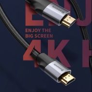 Кабел Baseus Enjoyment 4K HDMI-HDMI Cable 2m Gray