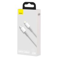 Кабел Baseus CATLGD-02 USB-C to Lightning 20W 1m White