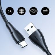 Кабел Joyroom S-UC027A11 USB to USB Type-C 3A 2m Black