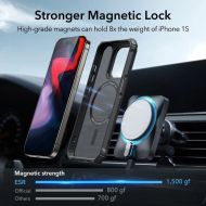 Калъф ESR Air Armor Halolock MagSafe Apple iPhone 15 Pro Max Frosted Black