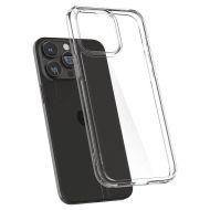 Калъф Spigen Ultra Hybrid iPhone 15 Pro Crystal Clear