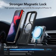 Калъф ESR Classic Hybrid Halolock MagSafe Apple iPhone 15 Pro Frosted Black
