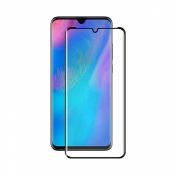 5D Стъклен Протектор Huawei P30 Pro Tempered Glass Full Glue Black