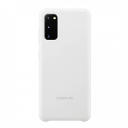 Калъф Silicone Cover EF-PG980TWEGEU Samsung Galaxy S20 White
