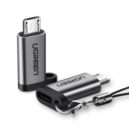 Адаптер Ugreen USB Type-C to micro USB Gray
