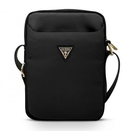 Чанта за таблет Guess Nylon Triangle Logo GUTB10NTMLBK 10