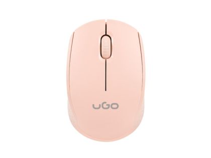 Безжична мишка uGo Pico MW100 Wireless Optical 1600DPI Pink