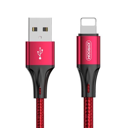 Кабел Joyroom S-1530N1 USB to Lightning 3A 1.5m Red