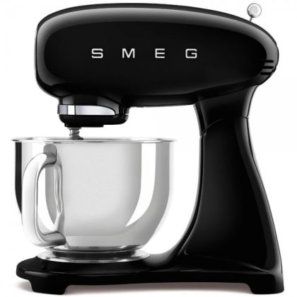 Планетарен миксер SMEG 50's Style, SMF03BLEU, 4.8 л. купа, 800 W, Черен