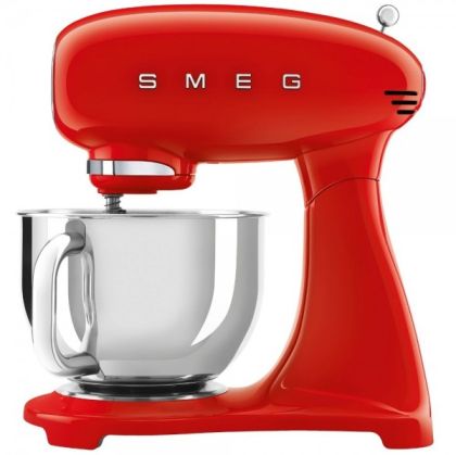 Планетарен миксер SMEG 50's Style, SMF03RDEU, 4.8 л. купа, 800 W, Червен