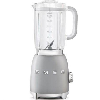 Блендер SMEG 50's Style, BLF01SVEU, 1.5 л. кана, 800 W, Сребро