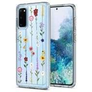 Калъф Spigen Ciel Samsung Galaxy S20 Flower Garden