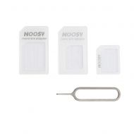 Адаптер Noosy Nano Micro Sim 3in1 White