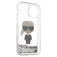 Калъф Original Faceplate Case Karl Lagerfeld KLHCP12SGLIKSL iPhone 12 Mini Silver