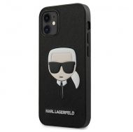 Калъф Original Faceplate Case Karl Lagerfeld KLHCP12SSAKHBK iPhone 12 Mini Black