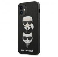 Калъф Original Faceplate Case Karl Lagerfeld KLHCP12SSAKICKCBK iPhone 12 Mini Black