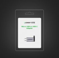 Адаптер Ugreen USB Type-C to micro USB Gray