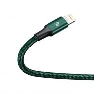 Кабел Baseus 3in1 Lightning / USB Type C / micro USB Cafule Cable 1.5M Green