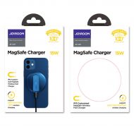 Зарядно устройство Joyroom Magnetic Wireless Qi Charger 15W Black