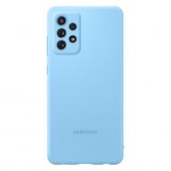 Калъф Silicone Cover EF-PA725TLEGWW Samsung Galaxy A72 Blue