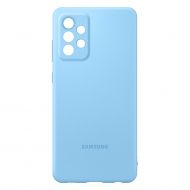 Калъф Silicone Cover EF-PA725TLEGWW Samsung Galaxy A72 Blue