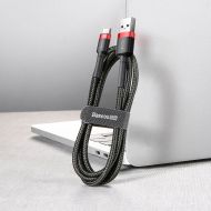 Кабел Baseus Cafule Cable USB-C 3m Black-Red
