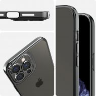 Калъф Spigen Opik Crystal iPhone 13 Pro Chrome Gray