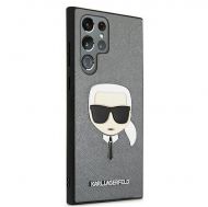 Калъф Original Faceplate Case Karl Lagerfeld KLHCS22LSAKHSL Samsung Galaxy S22 Ultra Silver