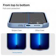 Калъф Spigen Silicone Fit iPhone 13 Pro Max Sierra Blue