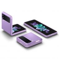 Калъф Spigen Thin Fit Samsung Galaxy Flip 3 Shiny Lavender