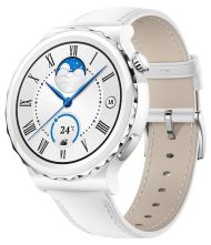 Huawei Watch GT 3 Pro Frigga-B19V White Leather Strap 43mm