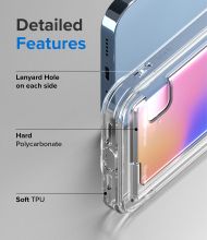 Калъф Ringke Fusion Card Case Apple iPhone 13 Pro Transparent
