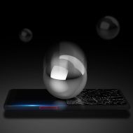 10D Стъклен Протектор Dux Ducis Samsung Galaxy Xcover Pro Tempered Glass Full Glue Black