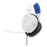 Геймърски слушалки JBL Quantum 100X Console White-Blue