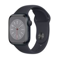 Apple Watch 8 41mm GPS Midnight Aluminium Case with Midnight Sport Band 