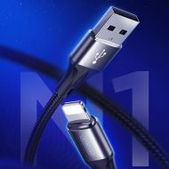 Кабел Joyroom S-1030N1 USB to Lightning Cable 3A 1m Black
