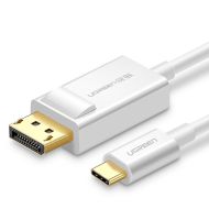Адаптер Ugreen MM139 USB-C to Display Port 4K 1.5m White