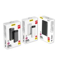 Външна батерия Dudao K6 Pro Plus Power Bank USB-C/Lightning/MicroUSB 20000mAh Black