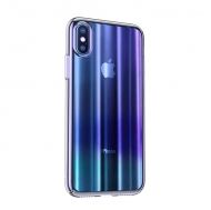 Калъф Baseus Aurora Case Apple iPhone XS Max Blue