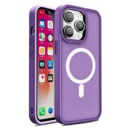 Калъф Hurtel Magnetic Color Matte Case iPhone 15 Pro Max Purple
