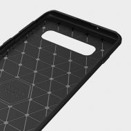 Калъф iPaky Slim Carbon Flexible Cover TPU Case Samsung S10 Black