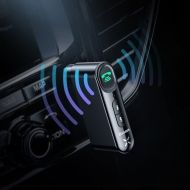 Хендсфри за кола Baseus Qiyin Bluetooth Audio Receiver AUX Black