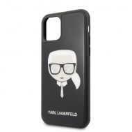 Калъф Original Faceplate Case Karl Lagerfeld KLHCN58DLHBK iPhone 11 Pro Black