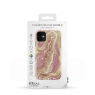 Калъф iDeal of Sweden iPhone 11 Golden Blush Marble