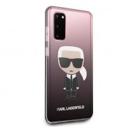 Калъф Original Faceplate Case Karl Lagerfeld KLHCS62TRDFKBK Samsung Galaxy S20 Black