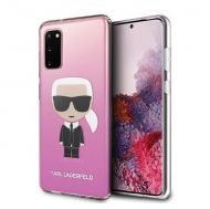 Калъф Original Faceplate Case Karl Lagerfeld KLHCS62TRDFKPI Samsung Galaxy S20 Pink