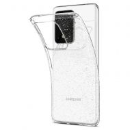 Калъф Spigen Liquid Crystal Samsung Galaxy S20 Ultra Glitter Crystal Quartz
